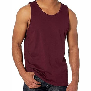 เสื้อกล้ามออกกำลังกายผู้ชาย โพลีเอสเตอร์ ระบายอากาศได้ดี สำหรับฟิตเนส เทรนนิ่ง ชุดกีฬา จากโรงงานผู้ผลิต - Product Image 4