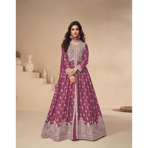 Nouveau beau pakistanais Shalwar Kameez Kurti vêtements islamiques avec coton Dupatta vente en gros vêtements traditionnels rayonne Kurtis ensemble - Product Image 1