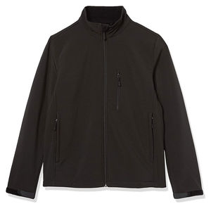 Custom logo Wholesale OEM Outdoor Wear Soft Shell Waterproof Windproof <b>Jacket</b> for Men's Polyester/nylon Softshell <b>Jackets</b> - Product Image 3