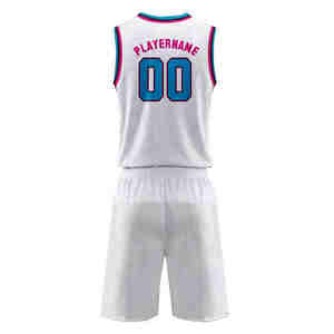 Conjunto de Uniforme de Baloncesto Personalizado de Primera Calidad, Camiseta y Pantalones Cortos con Sublimación Completa y Diseño Personalizado - Product Image 2