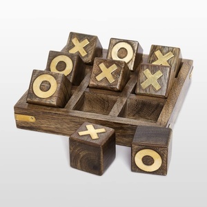 ANAM OVERSEAS Juego de Tres en Raya de Madera Moderno Hecho a Mano |   Juego de Mesa de Lujo Modelo AO-4604 para Decoración del Hogar y Regalos - Product Image 2