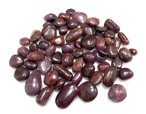 Véritable rubis rouge foncé pour la massothérapie Figurine portable en gros directement du fabricant en Inde - Product Image 1