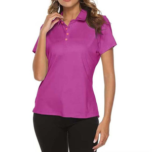Camiseta Polo de Manga Corta para Mujer, Transpirable, de Primera Calidad, de Algodón, Informal, Deportiva, para Tenis, Servicio OEM, 2026 - Product Image 3