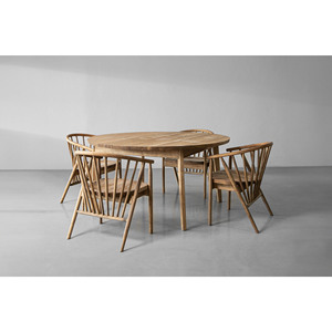 Meubles d'extérieur populaires en teck, ensembles de meubles de jardin et de patio d'extérieur - Lumiere - Product Image 2