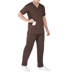 Uniformes Médicos de Manga Corta al por Mayor para Hombres, Trajes Médicos de Verano, Ropa de Trabajo para Farmacéuticos, Doctores y Enfermeras, Uniformes Unisex - Product Image 2