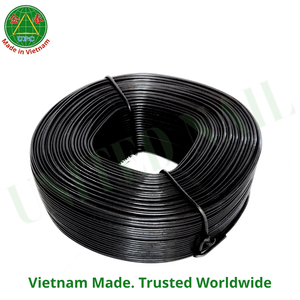 Alambre de acero recocido negro calibre 15 para atar varillas corrugadas, tipo alambre plano, de proveedor y fábrica de Vietnam - Product Image 1