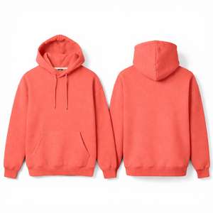 Sudadera Personalizada con Cuello Redondo, 100% Algodón, Sudadera Oversize con Cuello Redondo, Diseño Liso, Sudadera Blanca Estilo Urbano, Talla Grande - Product Image 6