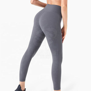 กางเกงเลกกิ้งออกกำลังกายสำหรับผู้หญิง เอวยางยืด ขายส่ง น้ำหนักเบา - Product Image 2