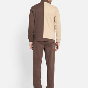 Ensemble de survêtement pour homme de haute qualité, sur mesure, léger, en polyester/coton, respirant, à séchage rapide, couleur unie, grande taille, pour l'hiver - Product Image 2