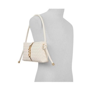 Vintage Women's PU Leather Shoulder Bag with Chains Print Design Waterproof Casual Handbag - Product Image 4