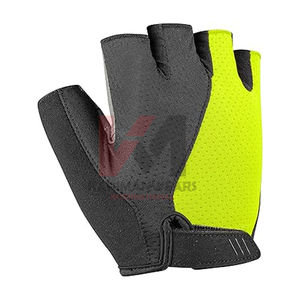 Guantes de Ciclismo para Hombre y Mujer, Antideslizantes, de Seda de Hielo, Transpirables, Medios Dedos, sin Dedos, con Protección Solar UPF 50+, Ligeros - Product Image 1