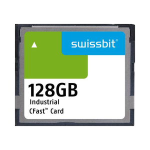 Swissbit-CFast industrial SATA Gen3.1, 6Gbit/s, MLC, 128GB, 1, GB, 1, 1, 2, 1, 2, 2 - Product Image 1