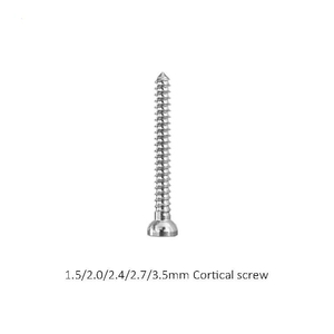 Tornillo Óseo Cortical de Acero Inoxidable de Alta Calidad y Durabilidad para Implantes Quirúrgicos Ortopédicos Veterinarios - Product Image 6