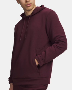 <b>Men's</b> <b>Burgundy</b> <b>Hoodie</b> Regular Fit 100% Cotton Casual Autumn Wear Pocket Design 500g Digital Printing Logo Zipper-Up Breathable - Product Image 6