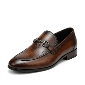 Zapatos Mocasines de Cuero Natural, Antideslizantes, Cómodos para la Oficina y Perfectos para el Uso Diario, Calzado Premium - Product Image 2