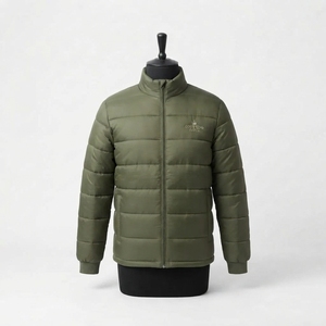 High Quality Down Puffer <b>Men's</b> Trend Hooded Thick <b>Jacket</b> Custom Winter Windproof Puffer <b>Jacket</b> for <b>Men</b> - Product Image 1