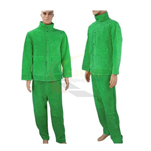Chaquetas de Cuero de Vaca de Alto Rendimiento para Soldadura, Resistentes al Fuego, Chaqueta de Soldador de Alta Resistencia para Unisex, Diseño Personalizado - Product Image 3
