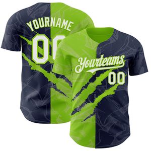 Maillot de baseball antibactérien en coton biologique 100 % de haute qualité, imprimé sérigraphié, avec nom d'équipe personnalisé, col en V entièrement boutonné, sangle en T - Product Image 5