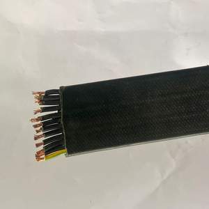 Câble plat festonné basse tension CMK 750V 16 AWG GI, haute flexibilité, transmission de puissance durable, courant nominal 10A pour utilisation en ascenseur - Product Image 3