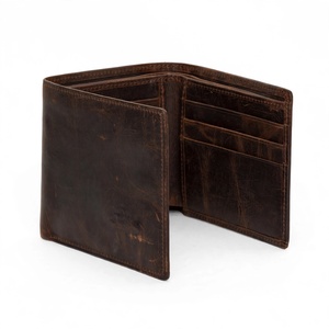 Most Selling 100% <b>Genuine</b> <b>Leather</b> Short Fold <b>Wallet</b> Multifunctional Unisex Minimalist Style Durable Daily Use From BD - Product Image 6