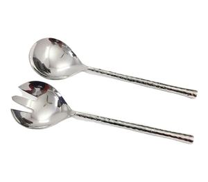 Vente en gros de fourchettes et cuillères à salade en acier inoxydable de haute qualité Set de table Accessoires de cuisine Gadgets de cuisine - Product Image 1