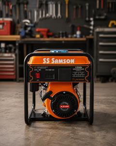 Générateur onduleur portable SS Samson SGI1200i 4.5 pour moteur à essence 4 temps, réservoir de carburant 5L, 230V 60Hz, affichage LED, démarrage par lanceur - Product Image 1