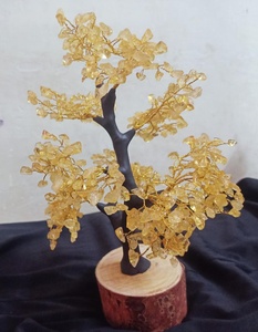 Wholesale Handmade Natural Citrine Beads <b>Tree</b> 300 Beads <b>Crystal</b> Gemstone Feng Shui Decorative Home Styling Interior Decoration - Product Image 2