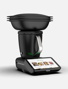 เครื่องเตรียมอาหารไฟฟ้า Vorwerks Thermomixs TM7 รุ่นใหม่ล่าสุด โปรโมชั่นสุดฮอต พร้อมโถผสมสแตนเลส ควบคุมผ่านแอพ ใช้สำหรับสับและปรุงอาหาร - Product Image 3