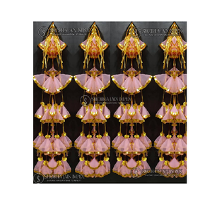 เครื่องแขวนตกแต่งทำจากไม้ Shobha Jain Impex 4ฟุตหรูหราสำหรับงานแต่งงาน - Product Image 1