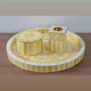 Quemador de Incienso Moderno de Alta Calidad con Incrustaciones de Hueso de la India, Porta Incienso de Resina Único para Decoración del Hogar, Hotel, Oficina, Villa, para Uso Religioso - Product Image 3