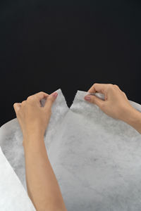 Papel de respaldo de bordado de Vietnam 30/40/50/60/70gsm estabilizador de tela no tejida para bordado - Product Image 5