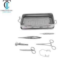 Juego de Instrumentos de Microcirugía Premium, Kit de Instrumentos Quirúrgicos Microquirúrgicos con Pinzas Micro, Tijeras y Portaagujas - Product Image 1