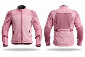 เสื้อแจ็คเก็ตมอเตอร์ไซค์ผ้าคอร์ดูรอยคุณภาพสูงแบบสั่งทำพิเศษ เสื้อผ้าป้องกันแบบสั่งทำ แขนยาว บุแผ่นรองรับแรงกระแทก เสื้อแจ็คเก็ตสำหรับขี่มอเตอร์ไซค์ - Product Image 4