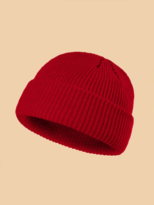 Gorros de Punto Acrílicos de Alta Calidad OEM, Unisex, Coloridos, a la Moda, con Etiqueta Tejida Personalizada, Gorros de Invierno para Esquí - Product Image 1