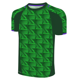 เสื้อฟุตบอลโพลีเอสเตอร์แบบสั่งทำรุ่นใหม่ล่าสุดปี 2026 ดีไซน์ตามต้องการ วัสดุทนทาน ขายดีที่สุด เสื้อฟุตบอลผู้ชาย OEM - Product Image 4