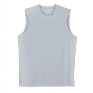 Camiseta sin Mangas para Hombre, Diseño Sólido, Informal, de Algodón, Ligera, Cómoda, Bajo MOQ, Alta Calidad, Elegante, OEM - Product Image 2