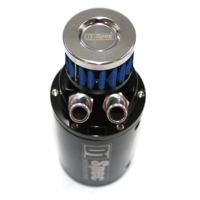 Nouveau filtre de purge d'huile forgé D1 Spec avec filtre à air 12mm en aluminium, réservoir de récupération de gaz, pour rétrofit/amélioration, personnalisé OEM ODM A044