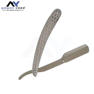 Premium Swing Lock <b>Barber</b> Razor with Genuine Stainless Steel Single <b>Blade</b> Smooth Handle Non Disposable Straight Edge Shaving Raz - Product Image 4