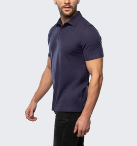 Camiseta Polo con Logotipo Bordado Personalizado al por Mayor, Camiseta Polo de Golf Lisa con Estampado Personalizado para Hombre, Camiseta 100% Algodón para Unisex, Servicio OEM - Product Image 2