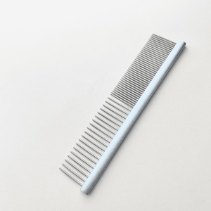 Peine Profesional Clásico Azul para Mascotas, Removedor de Enredos, Herramienta de Aseo para Perros y Gatos - Product Image 6