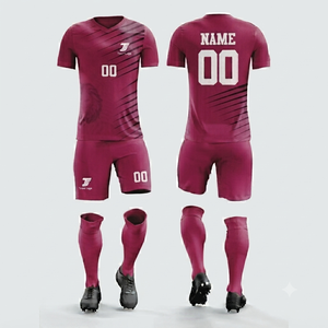 Camisetas de Fútbol Deportivas Personalizadas al por Mayor con Mangas Cortas, Diseño Impreso, 100% Poliéster, Secado Rápido y Características Antibacterianas - Product Image 5