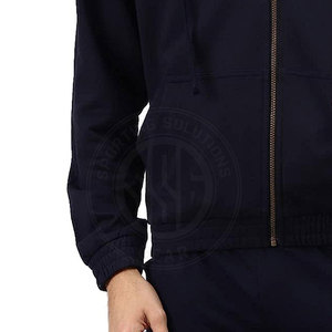 Sweats à capuche zippés de qualité supérieure pour tous les jours, design entièrement zippé avec tissu en mélange de coton doux. - Product Image 5