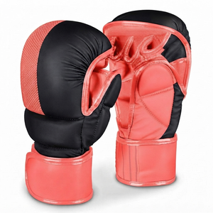 Gants de boxe personnalisés écologiques pour l'hiver avec rembourrage en gel, intérieur en polyester et protection des poignets, bandages de MMA - Product Image 4