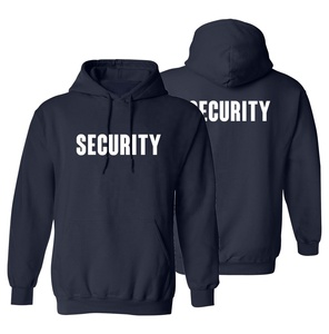 Uniformes de guardia de seguridad azul de alta calidad unisex Sudadera con capucha de invierno hecha a medida con mangas cortas para todas las estaciones de verano - Product Image 2