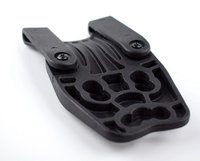 Plateforme de ceinture tactique pour holster à taille basse avec adaptateur de déclenchement et plaque dorsale pour accessoires de chasse, système de transport réglable
