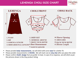 ชุดเลเฮนกาโชลีผ้าจอร์เจตต์สีดำงานปักลายหรูหรา แห้งเร็ว ใส่ได้สองด้าน เหมาะสำหรับงานแต่งงาน งานดิวาลี และงานปาร์ตี้ - Product Image 6