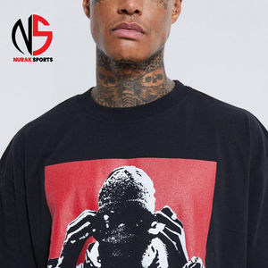 Nouvelle collection été : T-shirt homme oversize à design imprimé personnalisé, disponible à prix abordable chez Nurak en 2026 - Product Image 3