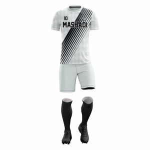 Uniformes de Fútbol Personalizados con Nombre de Equipo, Diseño Impreso, Tela 100% Poliéster de Alta Calidad, Transpirable, Elástico, Unisex, para Clubes Deportivos - Product Image 2