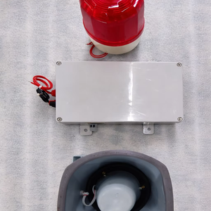 Bocina Industrial CMK para Grúas EOT, Bocina Electrónica PROGRAMABLE/GRABABLE con Luz Intermitente, Fabricada en India - Product Image 1