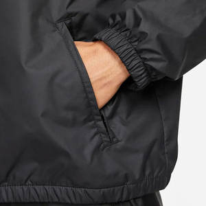 Ensemble de survêtement sportif pour homme, design patchwork, coupe-vent, respirant, séchage rapide, doublure en polaire, veste zippée en nylon, pantalon assorti - Product Image 6